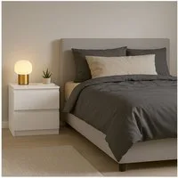 HTI-Living Nachtkommode Nachtkommode 2er Set Weiß (Set, 2 St., 2 Nachtkommoden), Nachtschrank Nachttisch