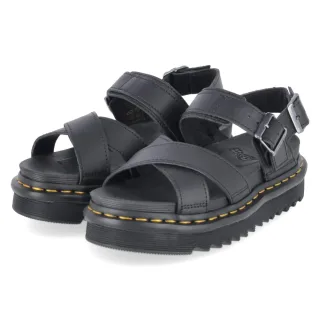 Dr. Martens Plateau-Sandalen VOSS II - Gr. 40 - Schwarz - Glattleder