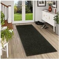 Snapstyle Veloursteppich Hochflor Velours Teppich Läufer Mona, Rechteckig, Höhe: 16 mm