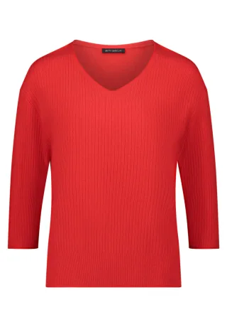 Betty Barclay - Feinstrickpullover rot - Gr. - 42