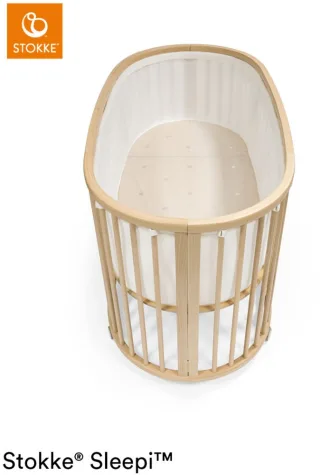 Stokke Sleepi v3 Bed Mesh Liner weiß
