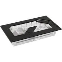 Apex Distroplate, Verteiler schwarz/transparent, mit Apex Pumpe