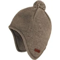 MAXIMO Fleecemütze Inkamütze aus Wollfleece mit Pompon
