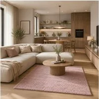 Pergamon Hochflor-Teppich Hochflor Langflor Teppich Aloha, Rechteckig, Höhe: 40 mm