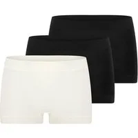 Schiesser Panty 3er Pack Unique Cotton (Spar-Set, 3-St) Short Slip - Baumwolle - Atmungsaktiv
