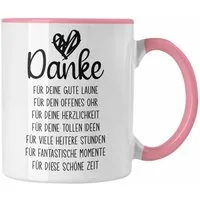 Trendation Tasse Trendation - Dankeschön Tasse Geschenk Danke Sagen Danke für Die Gute
