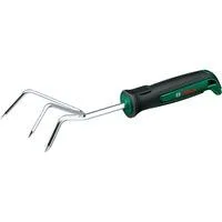 Garten Handgrubber, Edelstahl grün/schwarz, Breite 7,1cm