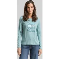 TOM TAILOR Langarmshirt T-Shirt Langarmshirt mit Print
