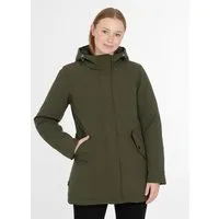 Ragwear Parka NAVANUTI mit Materialmix aus Polyester und Elasthan, hüftbedeckende Schnittform