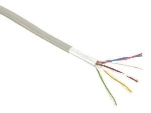 S-IMPULS Telefon-Verlegekabel J-Y(ST)Y, 4x2x0,6 mm, 25 m, grau
