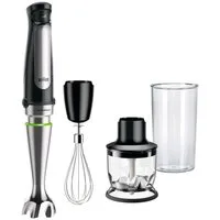 Braun Stabmixer MultiQuick 7 MQ 7025X - 1000W, Stufenlosregulierbar, Dynamische Klinge, 1000 W, Spritzschutz, Extra Mahlklinge, 350 ml Zerkleinerer, Schneebesen