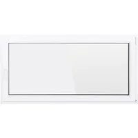 SN DECO GROUP Kellerfenster 1 Flügel, 2-fach Verglasung, weiß, 70 mm Profil, (Set), RC2 Sicherheitsbeschlag, Hochwertiges 5-Kammer-Profil