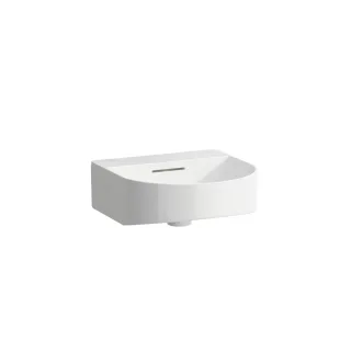 LAUFEN Möbel-Handwaaschbecken Sonar o.HL m.ÜL 410x420 weiß matt, H8153417571091 H8153417571091