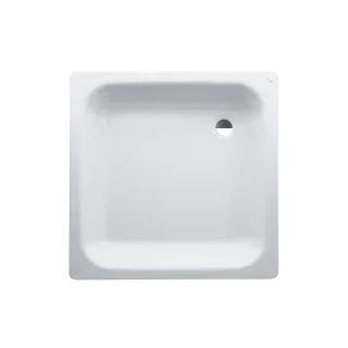 LAUFEN Duschwanne Platina Stahl inkl.Schallschutz 900x900x150 weiß, H2150220000401 H2150220000401