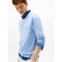 Tommy Hilfiger Rundhalspullover ESSENTIAL COTTON Crewneck Regular Fit Premium Mode