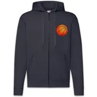 Urban Backwoods Sweatjacke Basketball I Zipper Hoodie Court Streetball Player Center (1-tlg) Basketballplatz Spieler Field Korb
