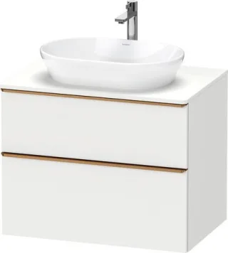 Duravit D-Neo Konsolenwaschtischunterbau wandhängend Weiß Matt 800x550x664 mm - DE4967004180000 DE4967004180000