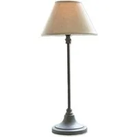 Mirabeau Tischleuchte Tischlampe Swindon beige/grau