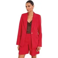 LIPSY Jackenblazer Lipsy Tailored Fit Blazer mit Kreuzschraffur (1-tlg)
