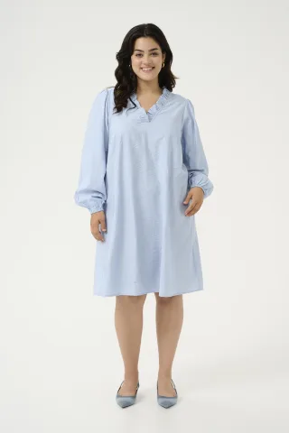 Kleid A-shape blue
