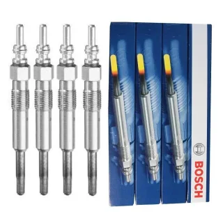 4 Bosch Gl?hkerzen GLP023 Alfa Romeo 155 Audi A4 Ford Galaxy VW Golf IV