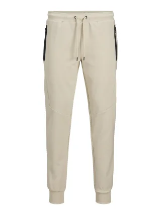 JACK&JONES - JPSTWILL FUSION SWEAT PANTS NOOS Moonbeam - Gr. - XS