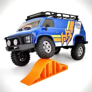 HOBBY PLUS CR18P EVO V2 Rock Van RTR 1/18 2.4G 4WD Brushed RC Car Two Speed Trail Crawler Mini Off-Road Climbing Truck P