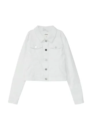 s.Oliver - Indoor-Jacke weiß - Gr. - 140