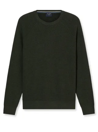 OLYMP - Casual Strick Pullover grün - Gr. - XL