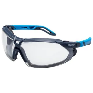 uvex Bügelbrille i-5 guard blau, anthrazit grau/gelb - 9183180
