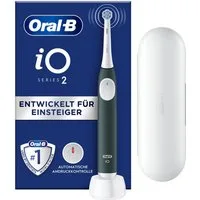 Oral-B Elektrische Zahnbürste iO Series 2, Aufsteckbürsten: 1 St., für die sanfte Reinigung, Reise-Etui
