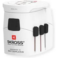 SKROSS PRO Light USB 2xA - World Reiseadapter Stromadapter, Weltweit