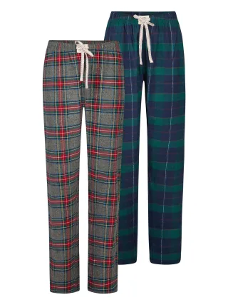 Happy Shorts Damen Pyjamahose ChristmasSchlafhose, Nacht Hose, Loungehose
