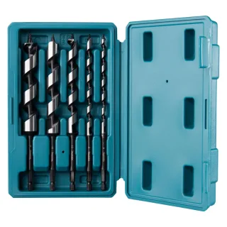 Makita Schlangenbohrer-Set 5-teilig - Länge 200 mm - 1/4 Zoll-Sechskantaufnahme - D-75677
