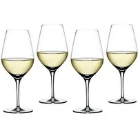 SPIEGELAU Weinglas Spiegelau Authentis Weißweinlas 420 ml 4er Set, Kristallglas