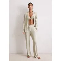 Marc O'Polo Loungehose Soft Knit weich, Modalmix, seitliche Taschen, Bindeband, lockerer Fit