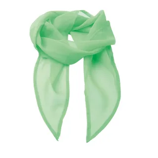Premier - "Colours" Schal für Herren/Damen Unisex (Apfelgrün)