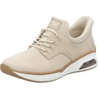 Rieker Ready2GO Slip-On Sneaker, Freizeitsneaker, Halbschuh, Schlupfschuh, Gummizug, Elastikeinstieg