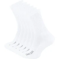 Stark Soul® Sportsocken Sportsocken mit FROTTEESOHLE, gekämmte Baumwolle (6 Paar) flache Zehennaht, gepolsterte Frottee-Sohle