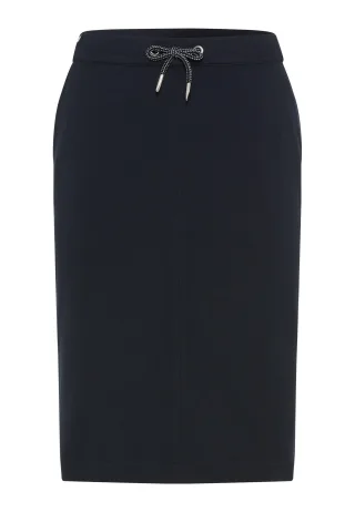 Olsen - Skirt Woven Casual Short dark navy - Gr. - 36