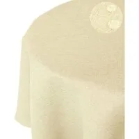 Tischdecke Strapazierfähig Leinenoptik Tischdecke Fleckschutz, bügelfrei, Lotuseffekt, gleichmäßige Gewebestruktur