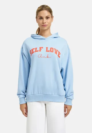 Smith&Soul - Oversize Self Love Hoodie sky - Gr. - L
