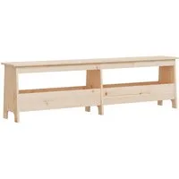 vidaXL Sitzbank Flurbank 160 x 28 x 45 cm Massivholz Kiefer
