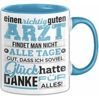 Trendation Tasse Arzt Tasse Geschenk Richtig Guten Arzt Lustiger Spruch Dankeschön, Keramik