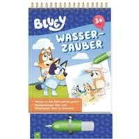 Bluey Malbuch Wasserzauber: Wassermalbuch ab 3 Jahren / Schwager & Steinlein Verlag