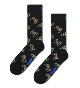 happy socks - Gaming Sock Schwarz - Gr. - 38