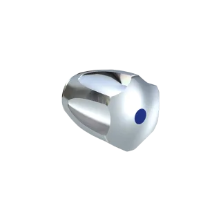 KWC Coronachromgriff Metall blau, für Kaltwasser 503009