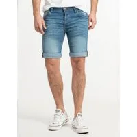 Rock Creek Jeansshorts Herren Shorts Bermuda Blau H-374