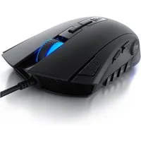 Titanwolf mit 24000 DPI & Gewichtstuning, 12 programmierbare Tasten, RGB Mäuse (kabelgebunden, 500 dpi, USB-Kabelgebunde Mouse, Sensor Avago 3360, Polling-Rate bis 1000 Hz)