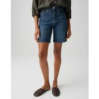 OPUS PANTS Shorts Mari edge shorts aus Denim mit Stretchkomfort Mit 5 Pocket Design für entspannte Denim Looks